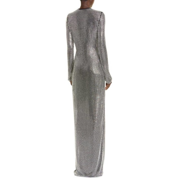 Mach & Mach Crystal Bow & Glass-Embroidered Gown. Size 40 (US 8) - Picture 10 of 13